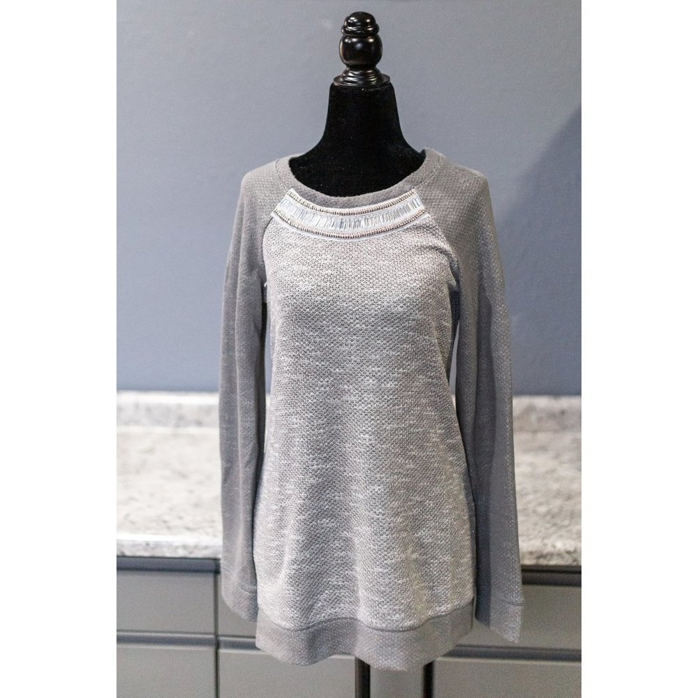Vanity Gray Sweater, Size S